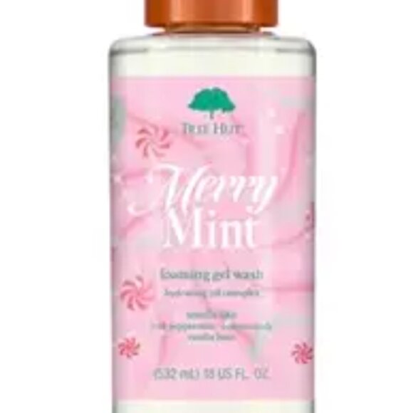 Tree Hut Merry Mint Self-Care Bundle – Scrub, Wash, Mist & Lip Butter (4 Items) - Picture 9 of 14